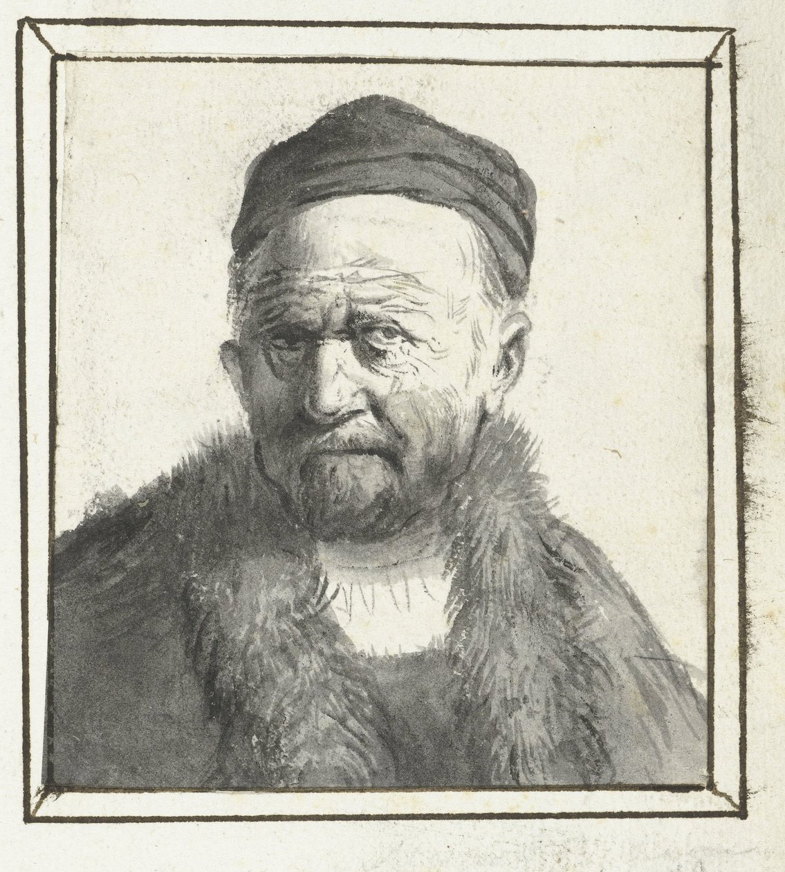 Busta muže od Moses Ter Borch