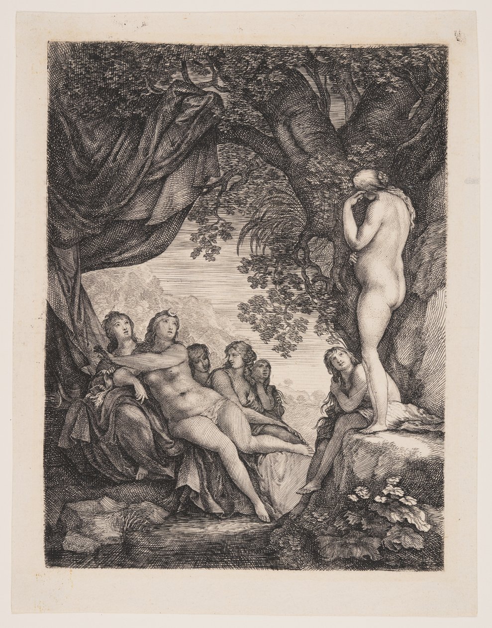 Diana a Callisto od Moses van Uyttenbroeck
