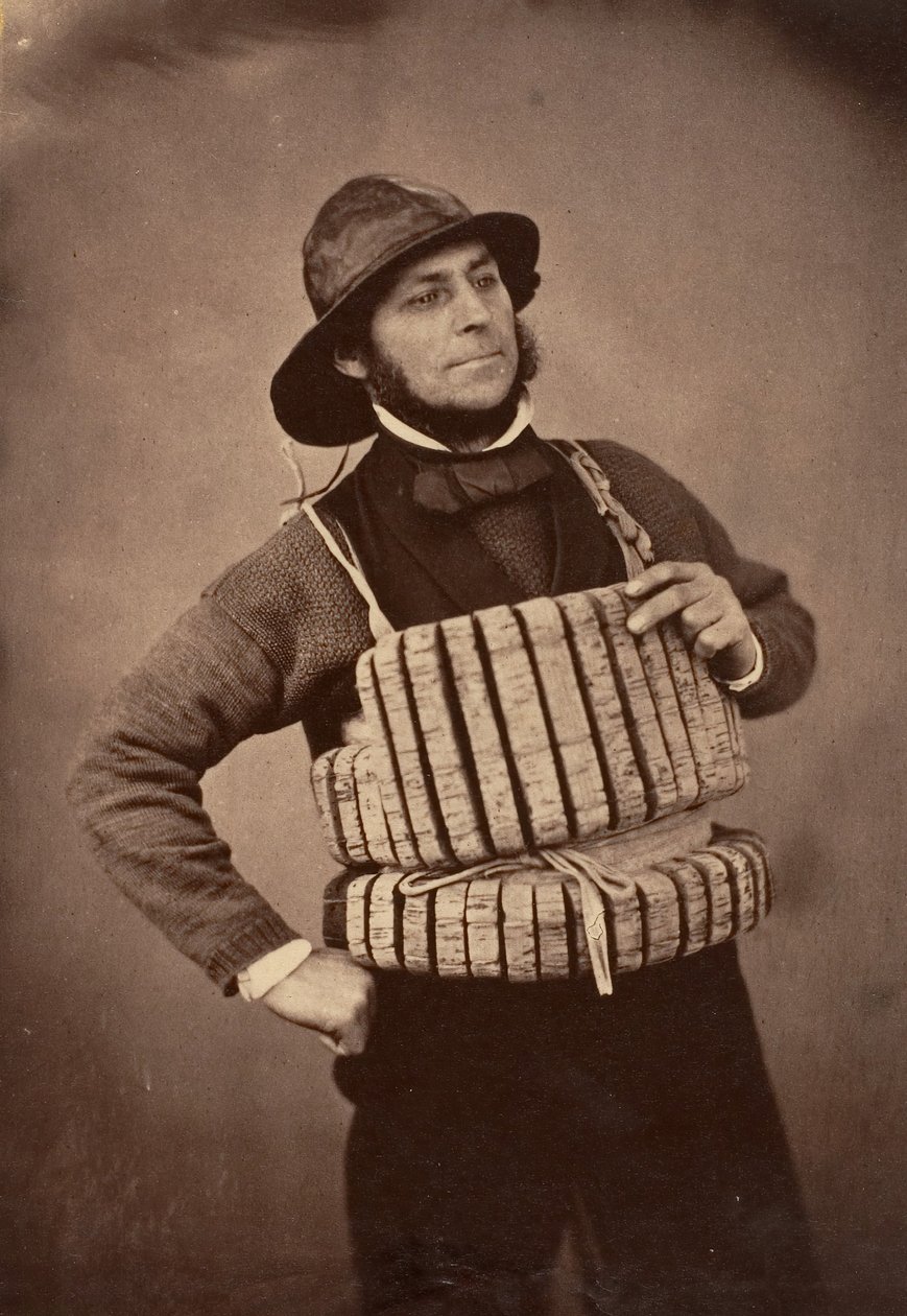 Kapitán záchranného člunu Tenby, 1853-56. od Mr. Gonne