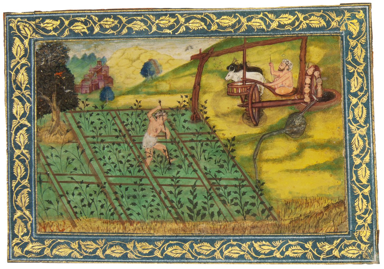 Pastorační scéna od Mughal School