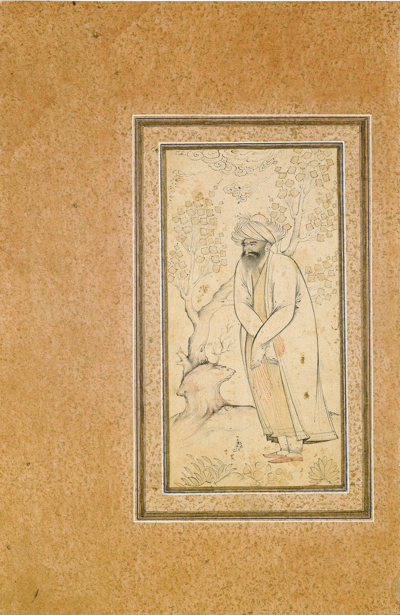 Stojící derviš od Muhammad Muhsin