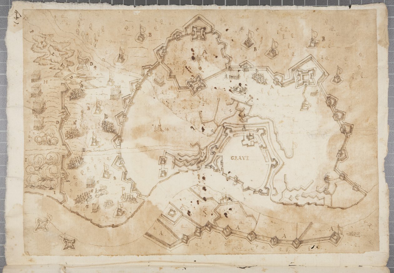 Portfolio kreseb Mutia Oddiho z Urbina a dalších, p119, c.1635-40 od Muzio Oddi