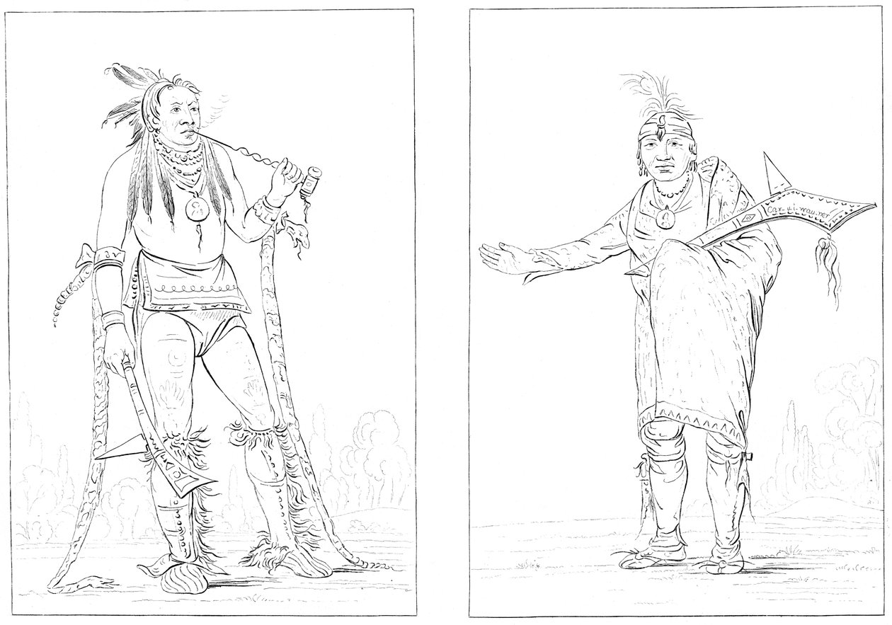 Winnebagoes, 1841. od Myers and Co