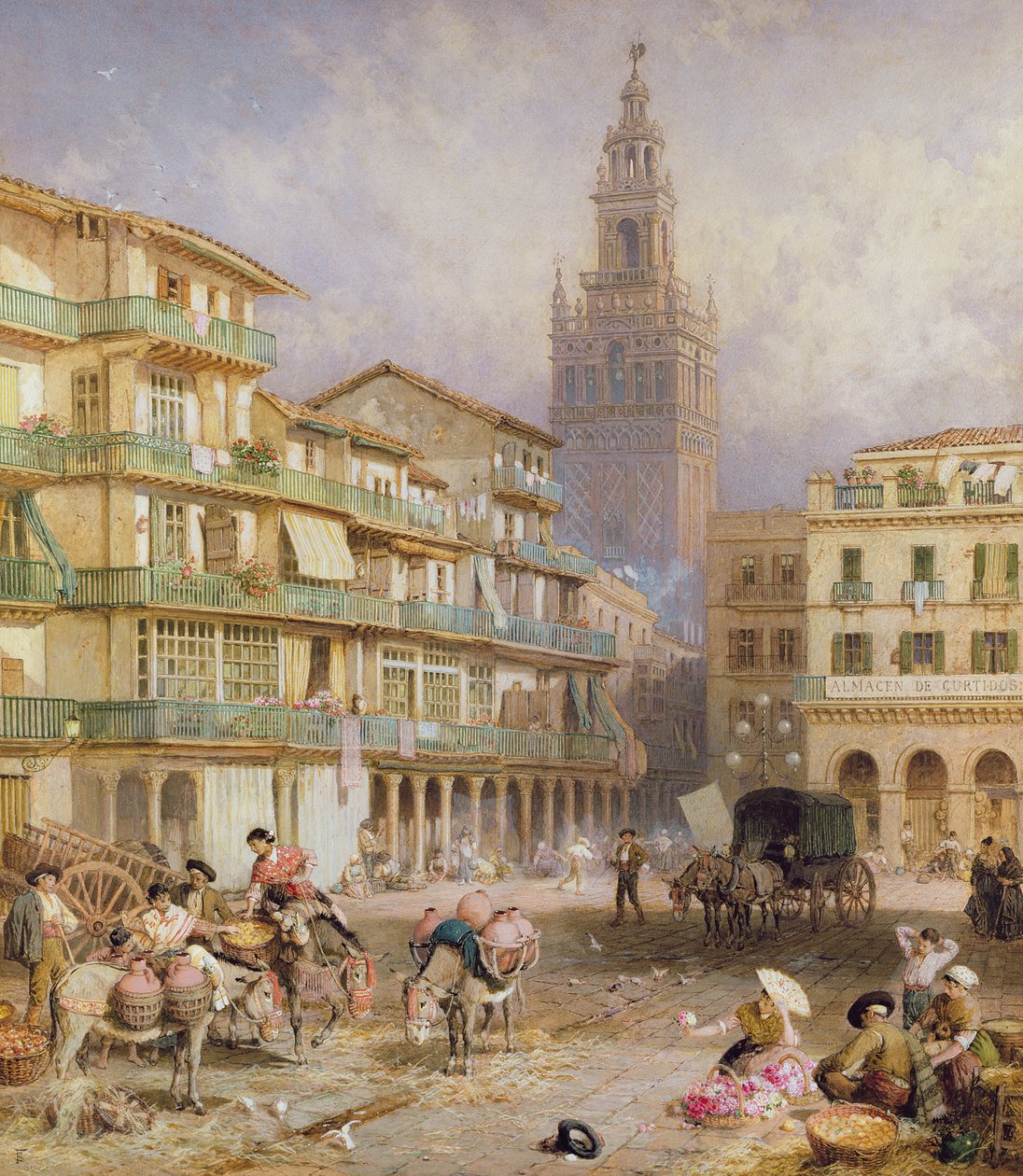 Sevilla od Myles Birket Foster