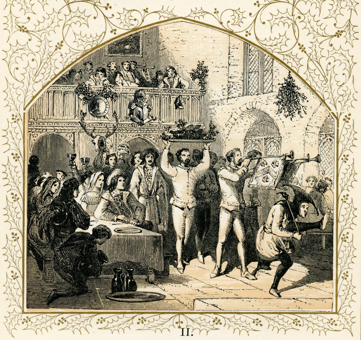 Představení kančí hlavy od Myles Birket Foster