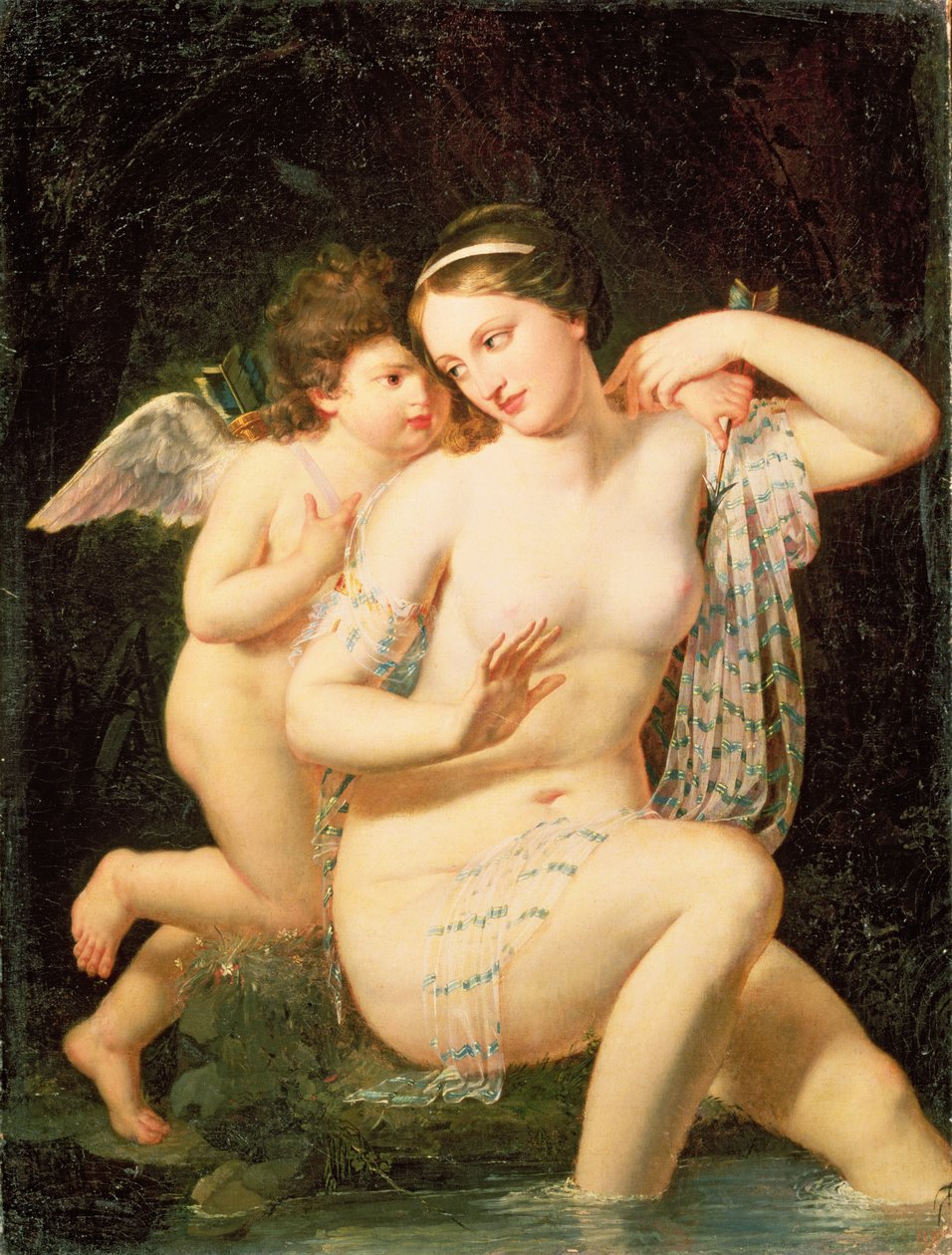 Venuše a Amor od N. de Courtaille
