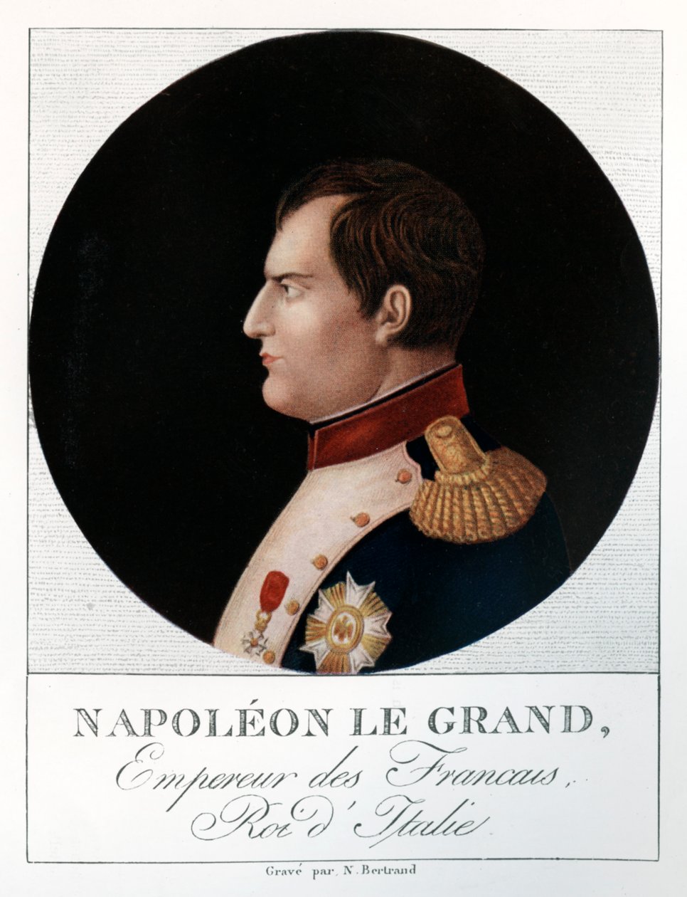 Císař Napoleon Bonaparte, 1769-1821, 1912. od N. Bertrand