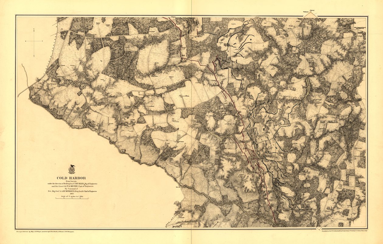 Studený přístav. [1.–3. června 1864] od N. Michler