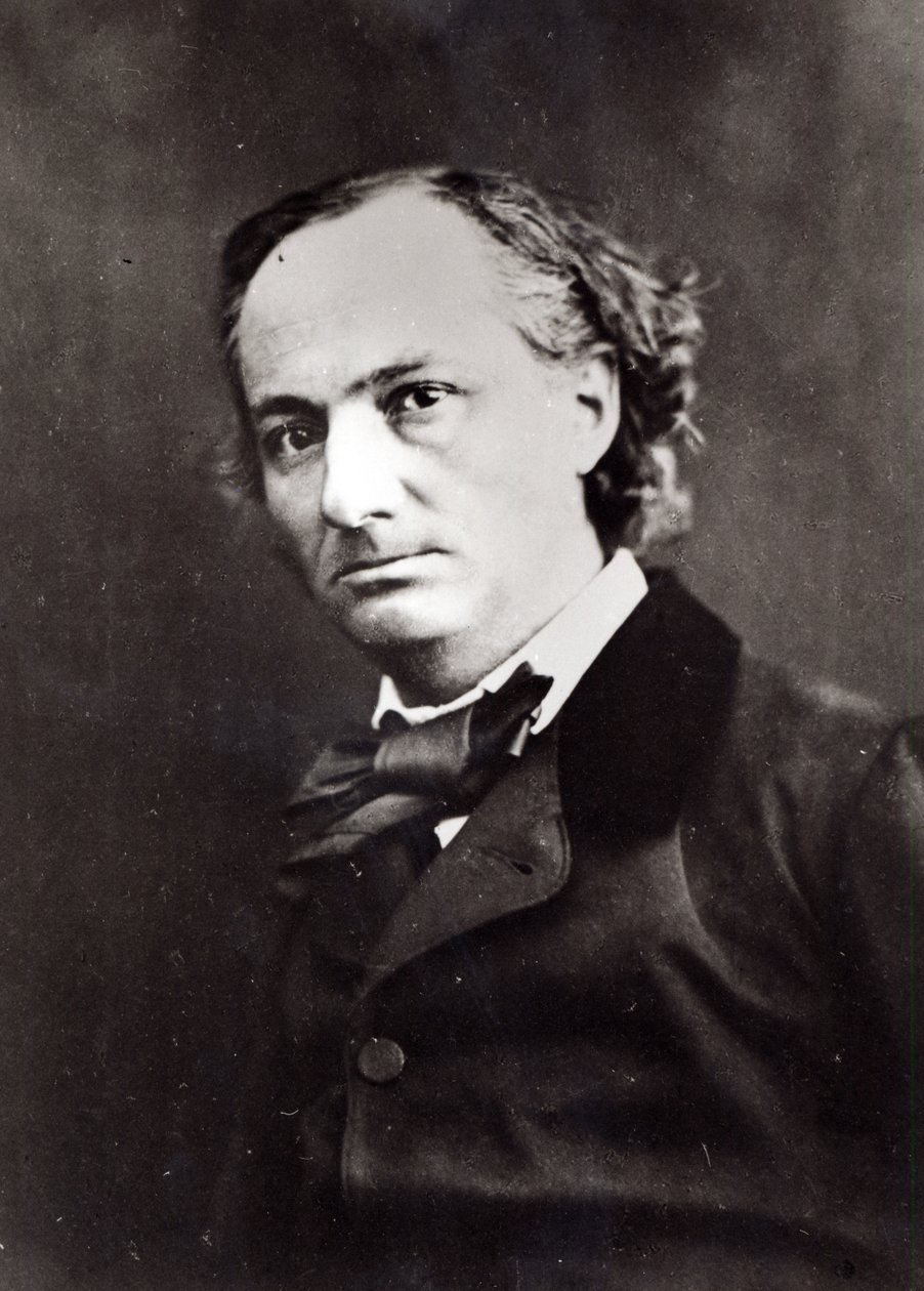 Charles Baudelaire (1821-67) od Nadar