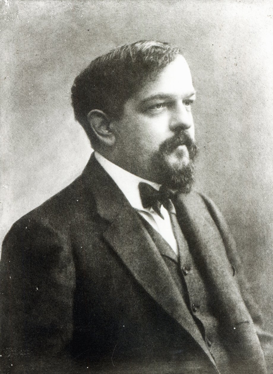 Claude Debussy, kolem roku 1908 od Nadar