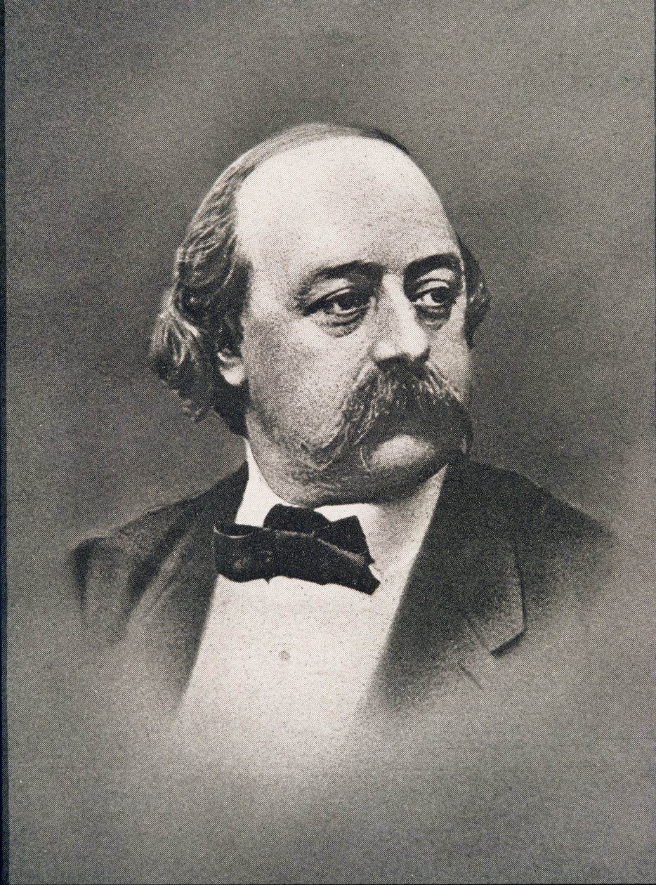 Gustave Flaubert (1821-1880) od Nadar