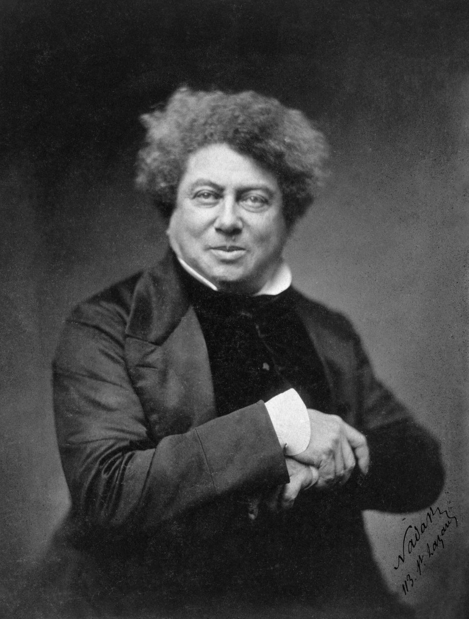 Alexander Dumas père (1802-1870) od Nadar