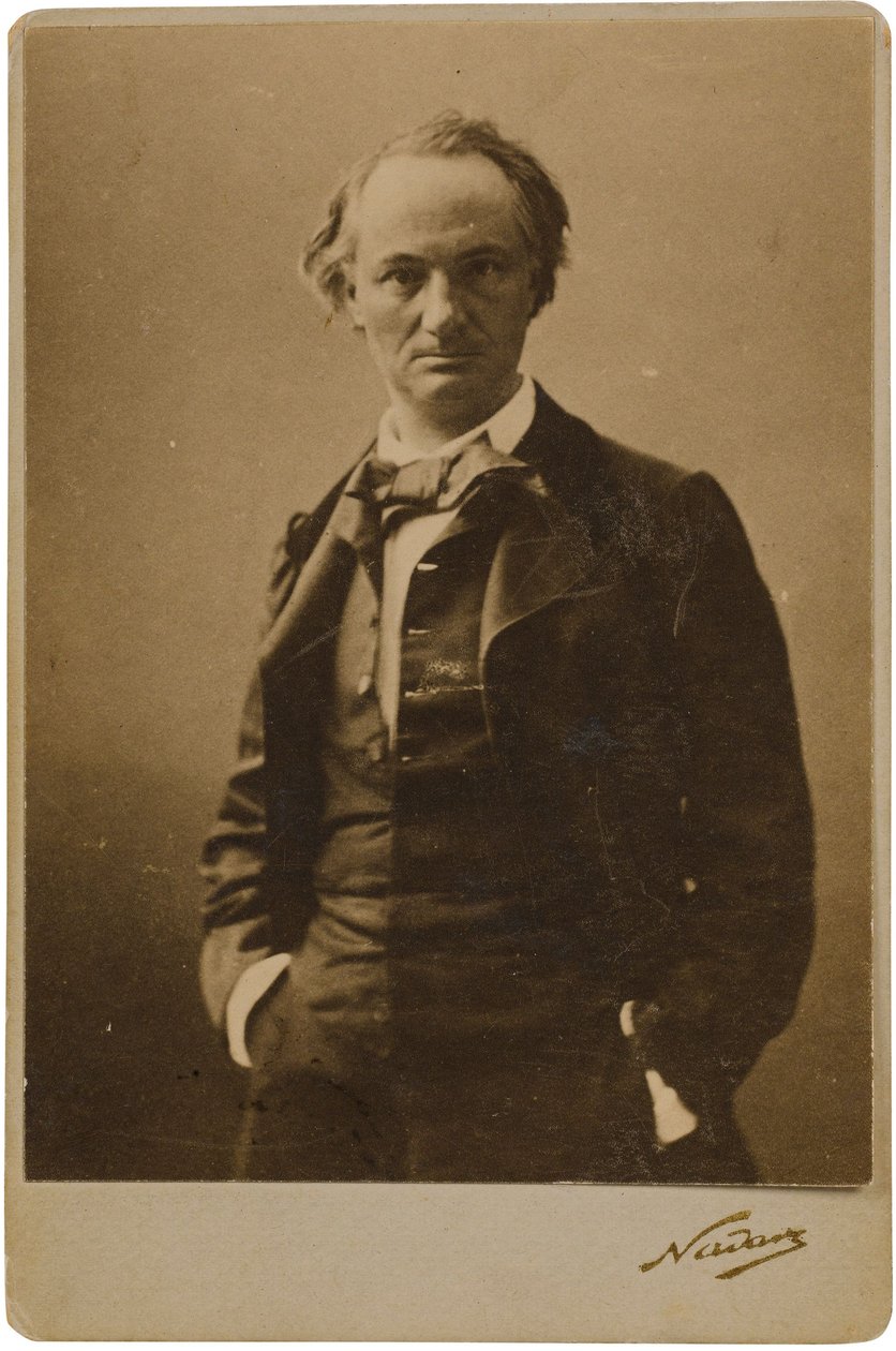 Charles Baudelaire 1821-1867 od Nadar