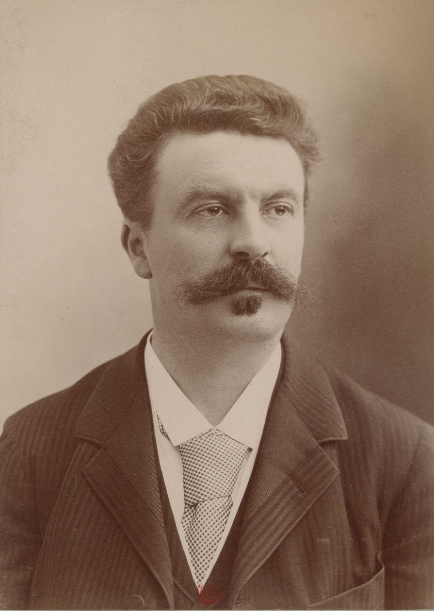 Maupassant podle Nadara od Nadar