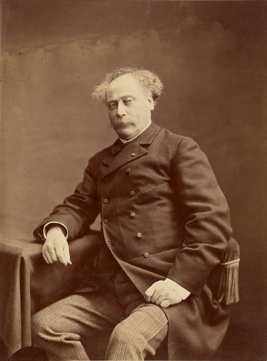 Al[exander] Dumas f[ils] od Nadar [Gaspard Félix Tournachon]