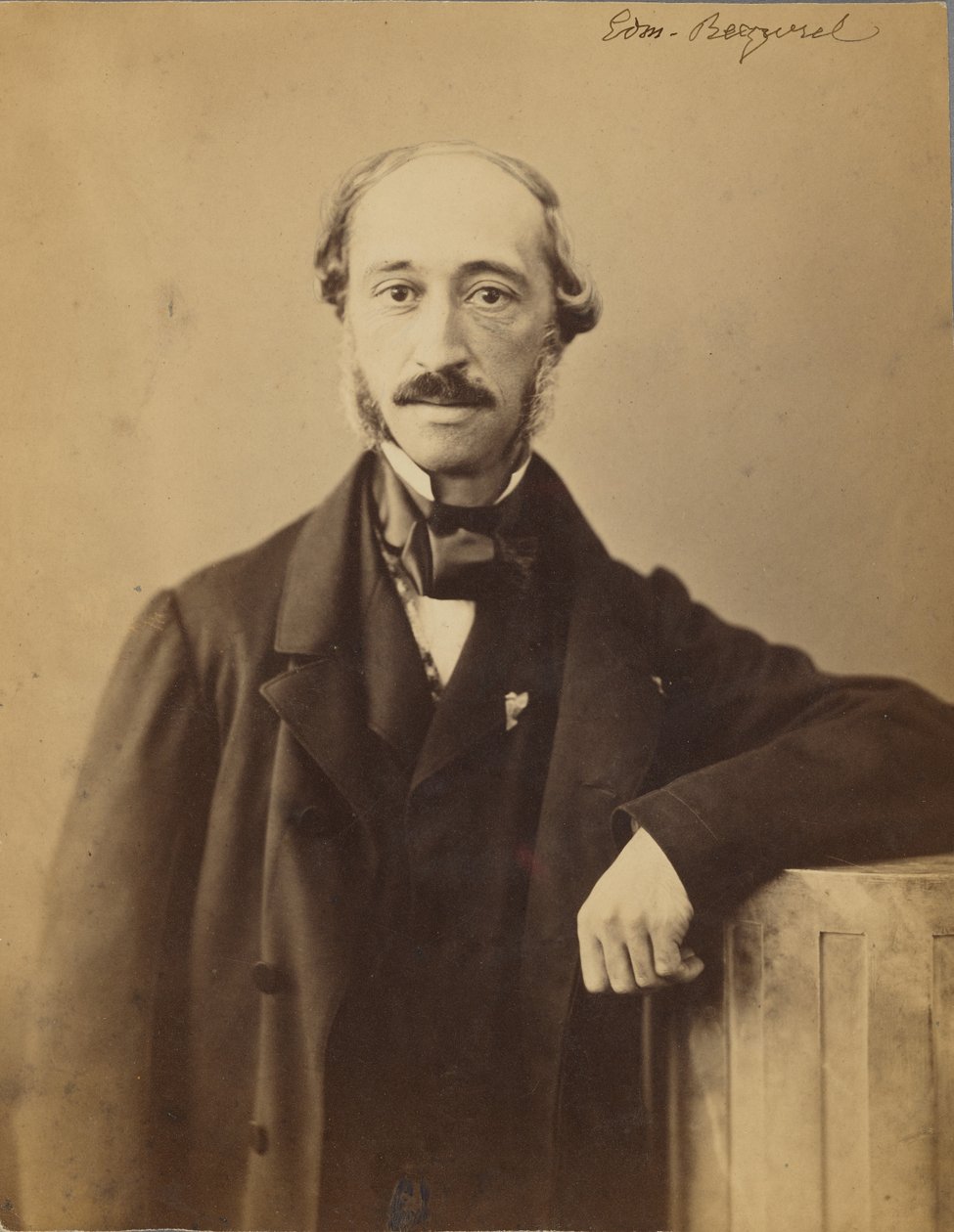 [Alexandre-]Edm[ond] Becquerel od Nadar [Gaspard Félix Tournachon]