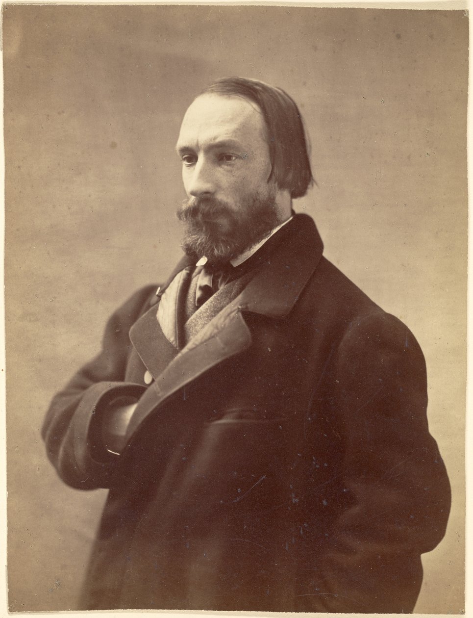 Auguste Vacquerie, spisovatel od Nadar [Gaspard Félix Tournachon]