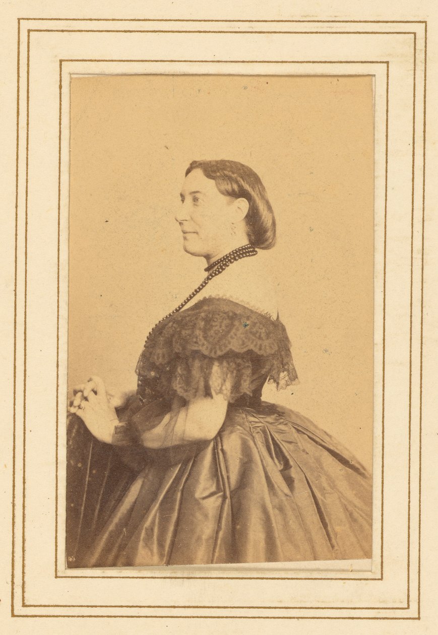 Augustine Brohan od Nadar [Gaspard Félix Tournachon]