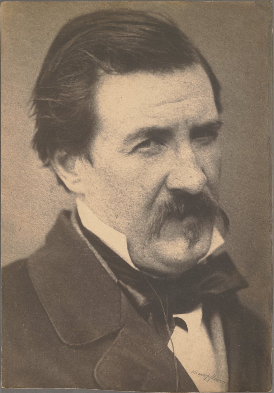 Champfleury [Jules-Francois Husson] od Nadar [Gaspard Félix Tournachon]