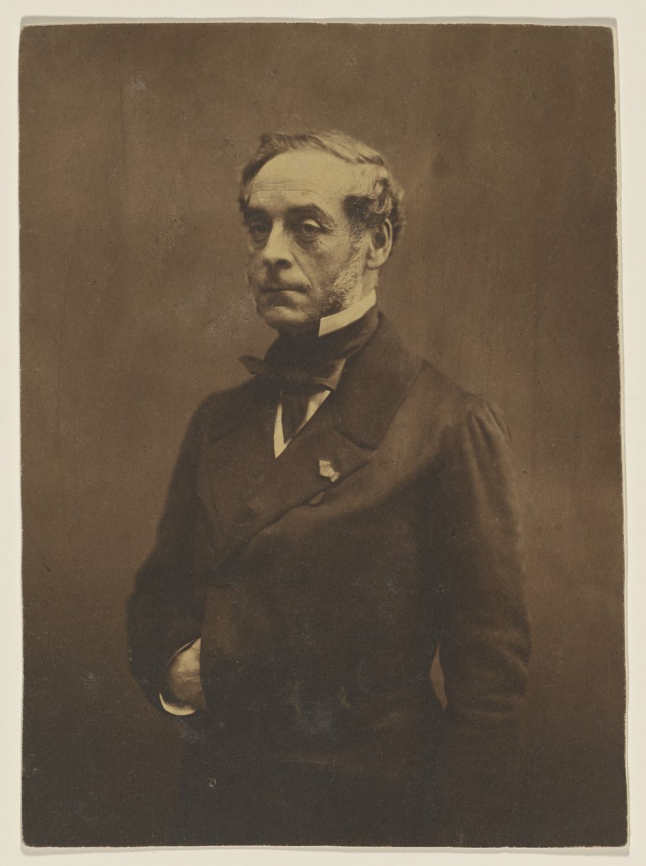 [Ernest] Legouvé, spisovatel od Nadar [Gaspard Félix Tournachon]