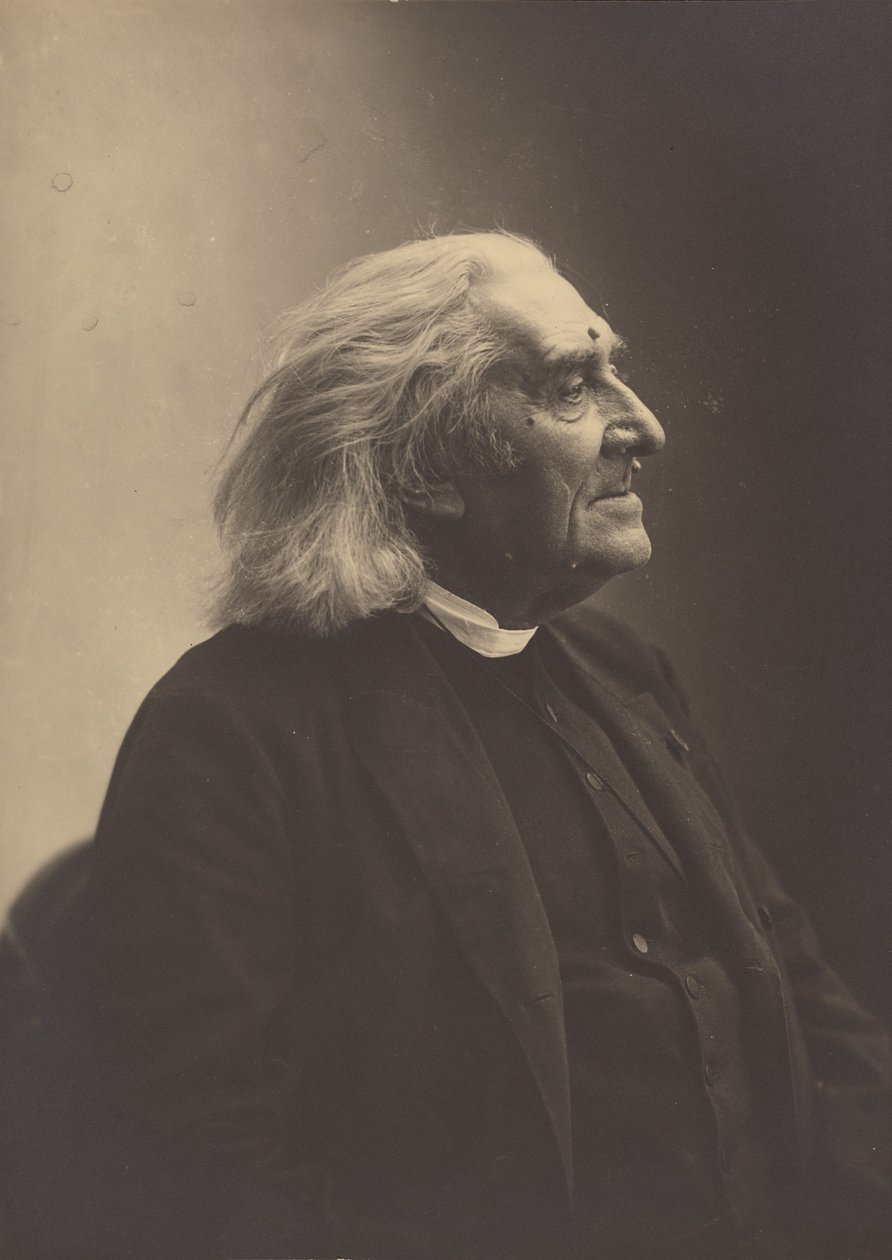 [Franz Liszt] od Nadar [Gaspard Félix Tournachon]