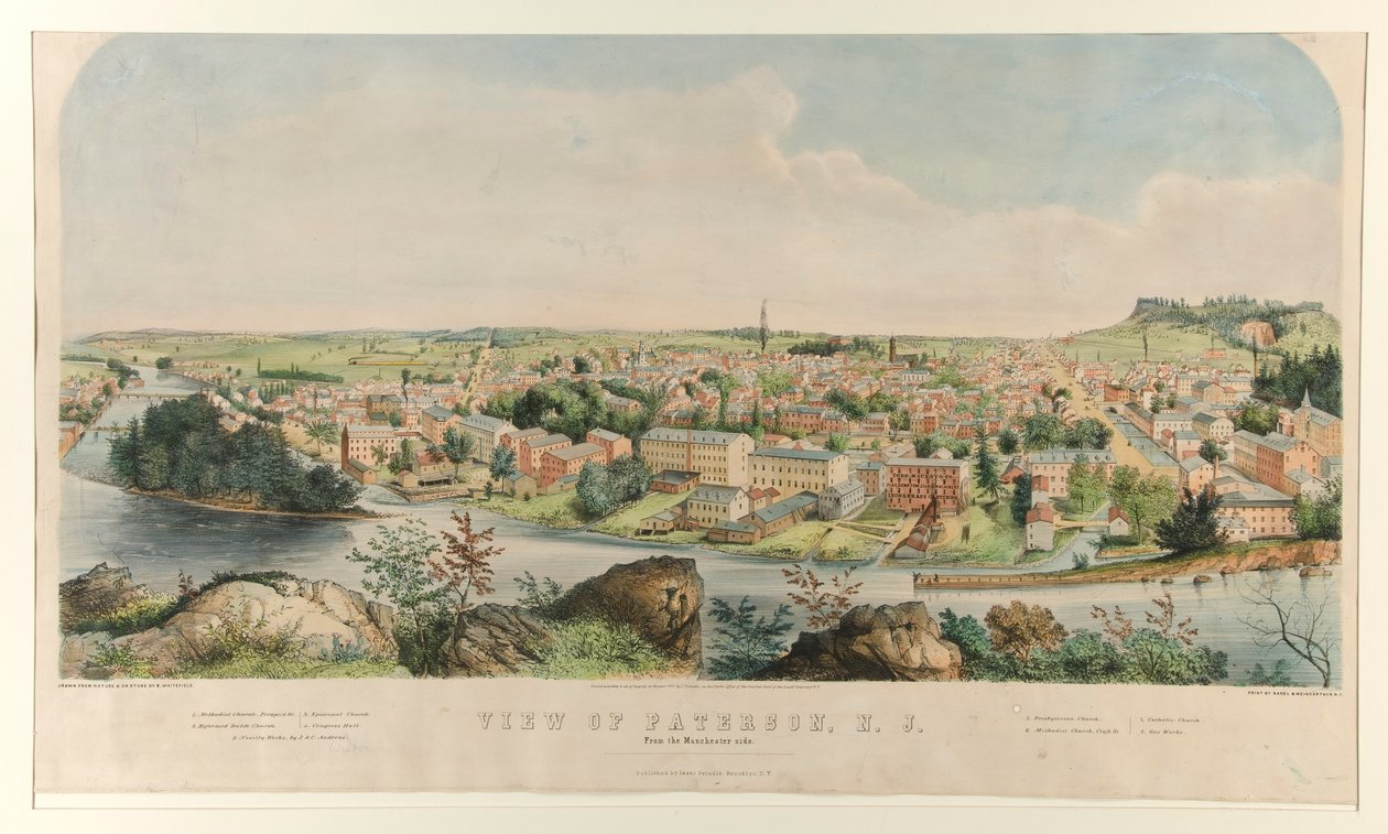 Pohled na Patersona, N.J. od Nagel and Weingarten