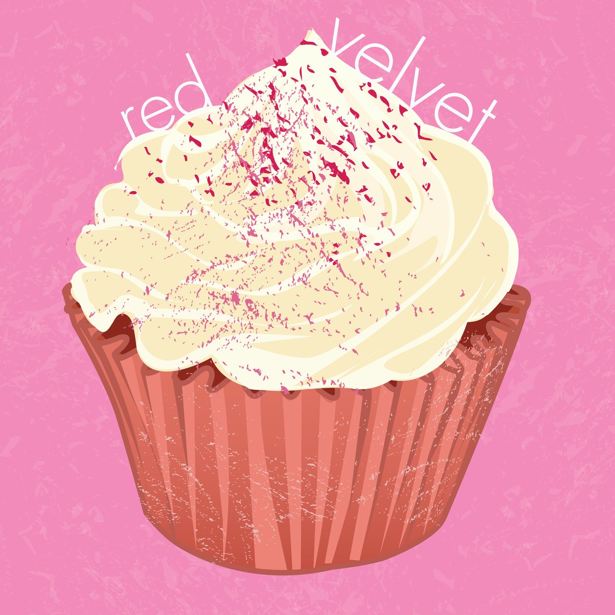 Red Velvet Cupcake, 2019 od Nancy Moniz Charalambous
