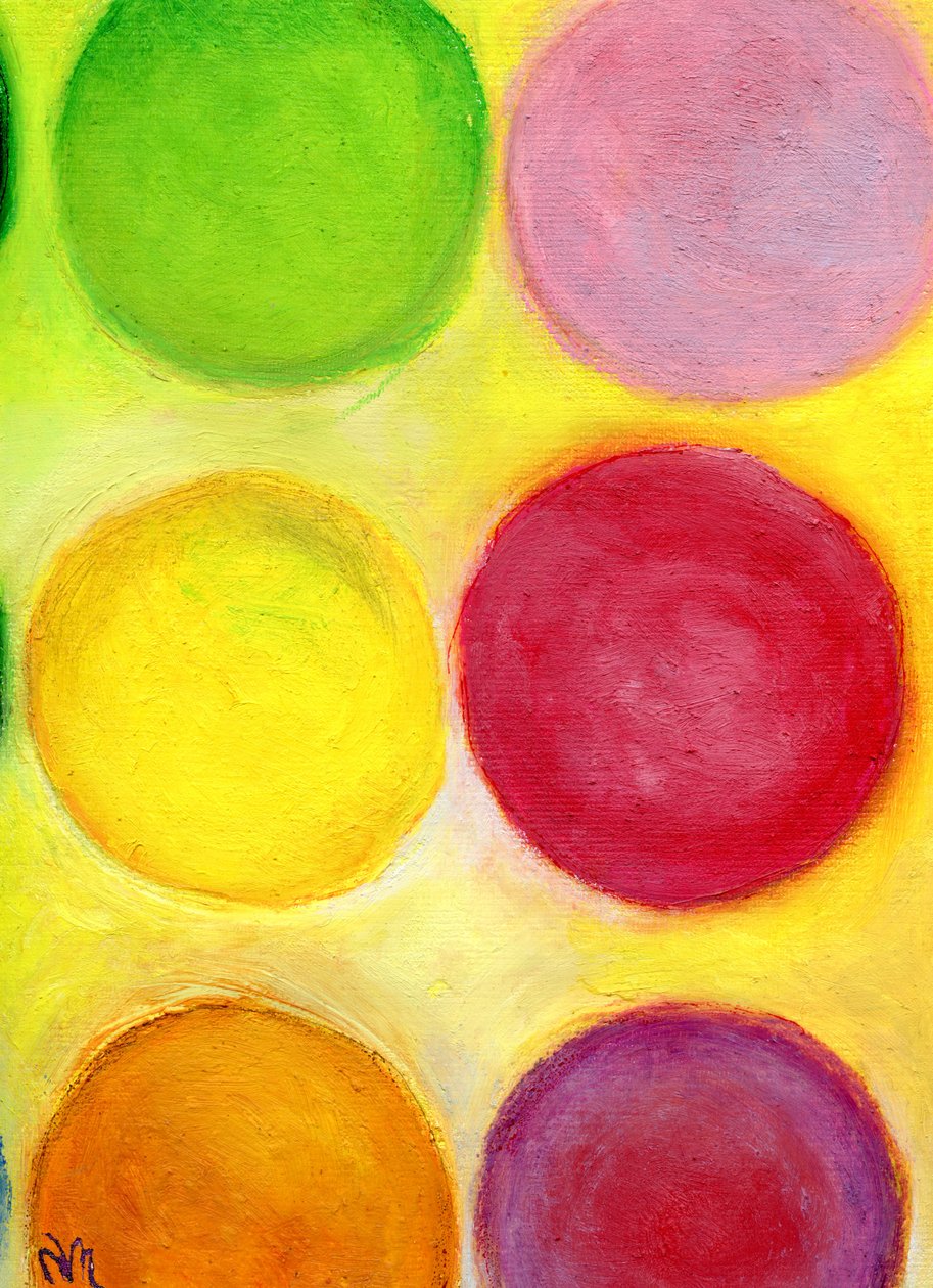 The Happy Dots 1, 2014, od Nancy Moniz Charalambous
