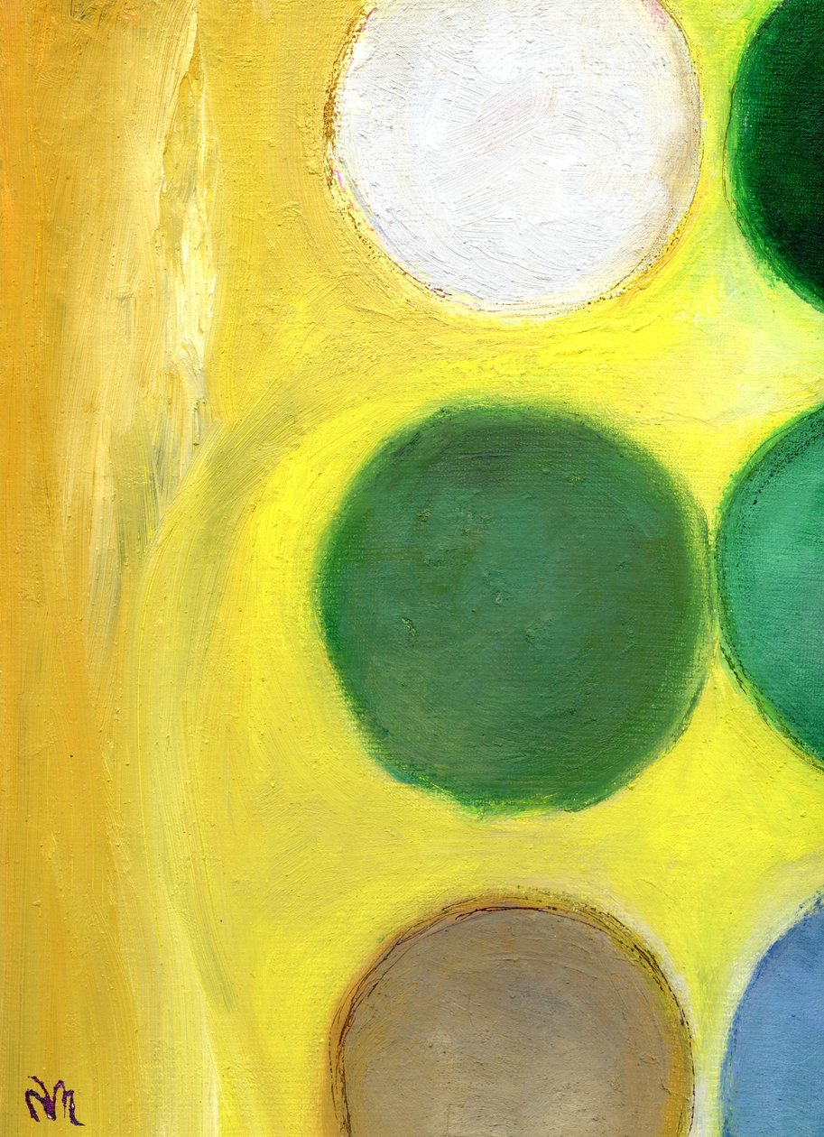The Happy Dots 3, 2014, od Nancy Moniz Charalambous