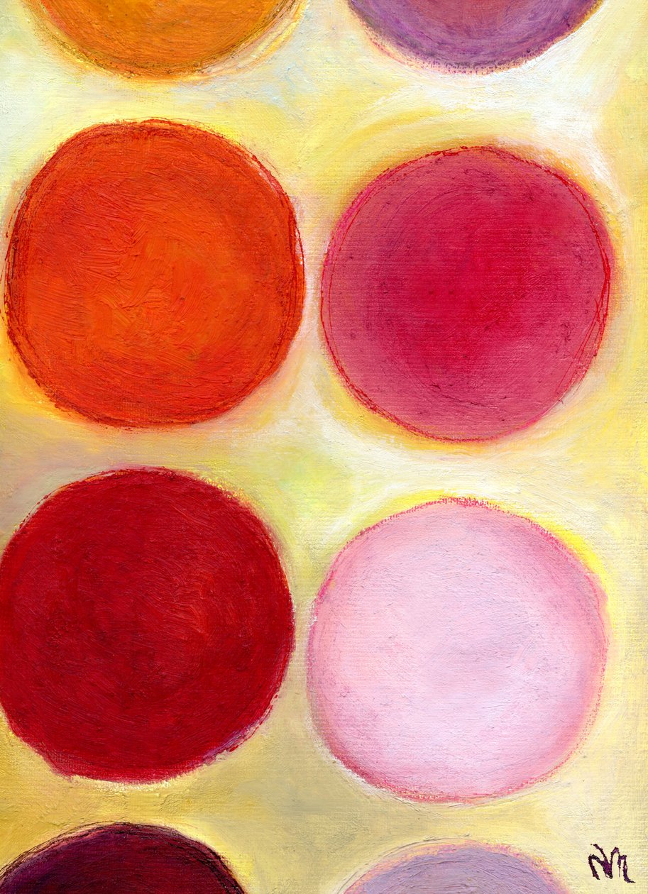 The Happy Dots 6, 2014, od Nancy Moniz Charalambous