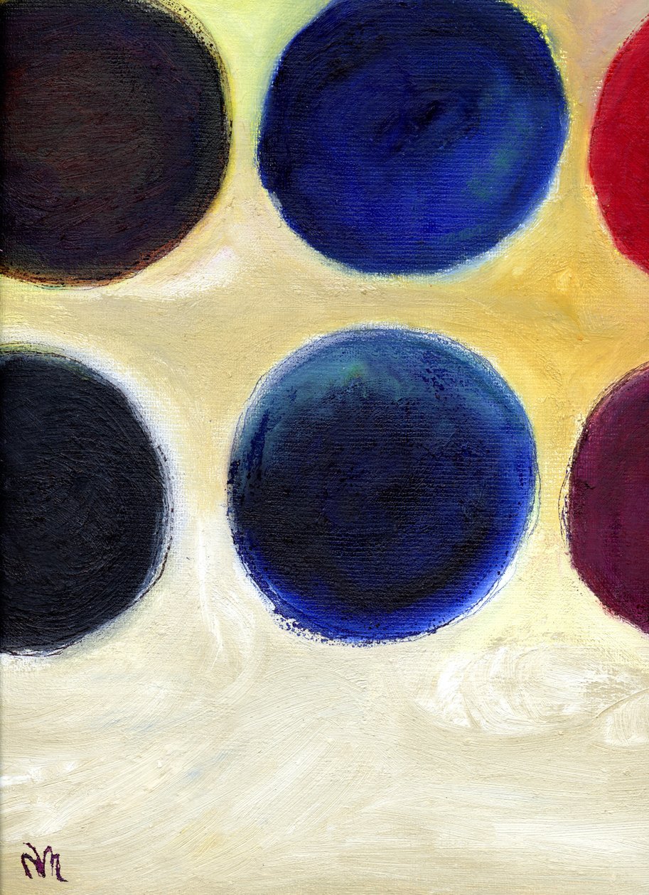 The Happy Dots 8, 2014, od Nancy Moniz Charalambous