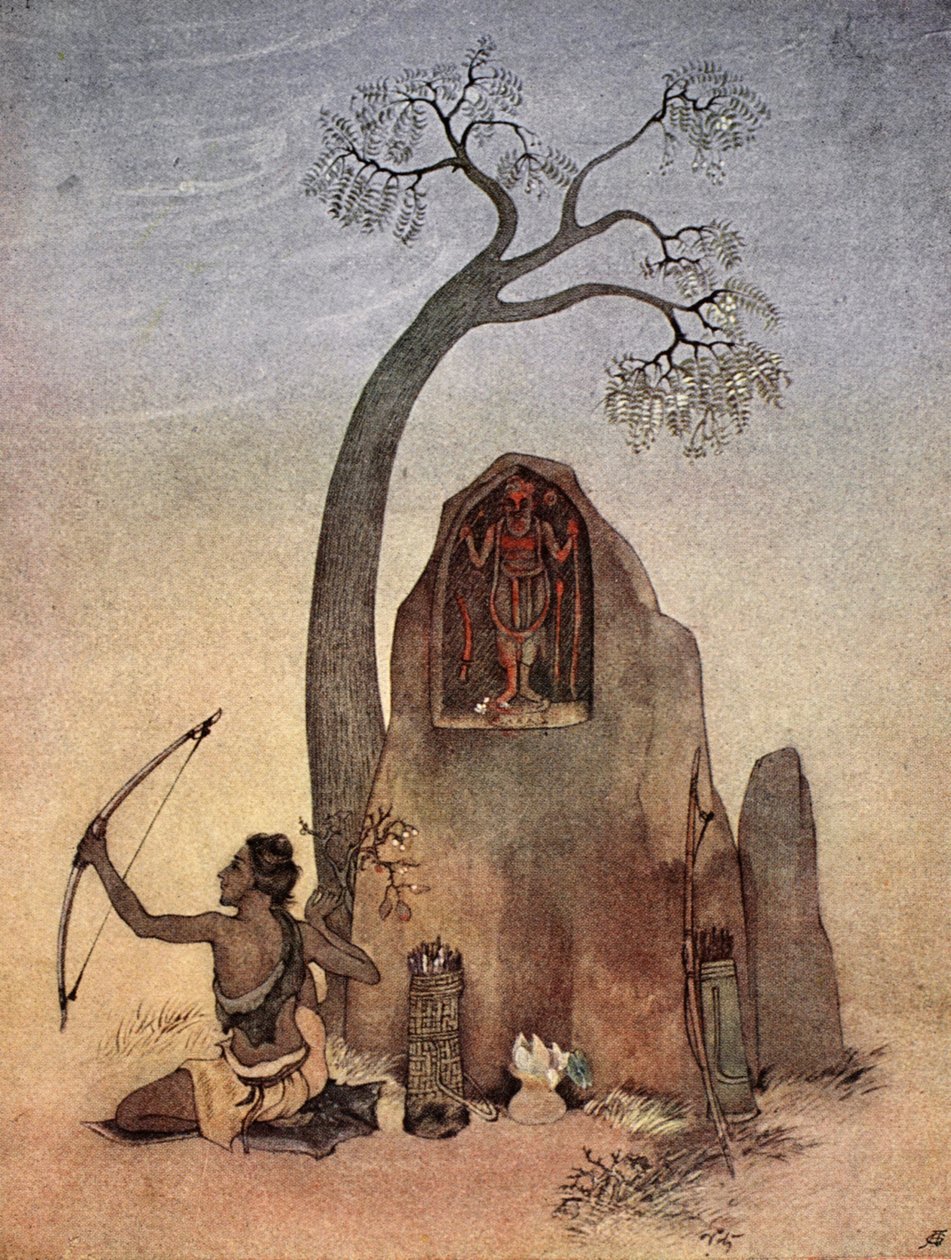 Eklavya, 1913. od Nandalal Bose