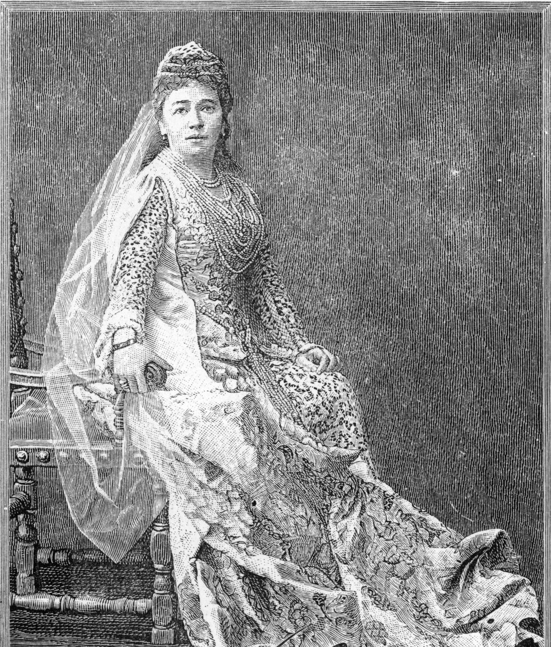 Madame Albani, 1893 od Napoleon Sarony