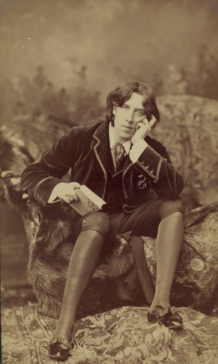 Oscar Wilde, 1882 (tisk alba) od Napoleon Sarony