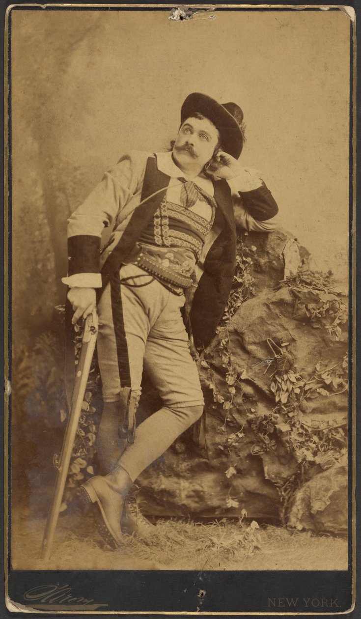 Maurice Barrymore od Napoleon Sarony