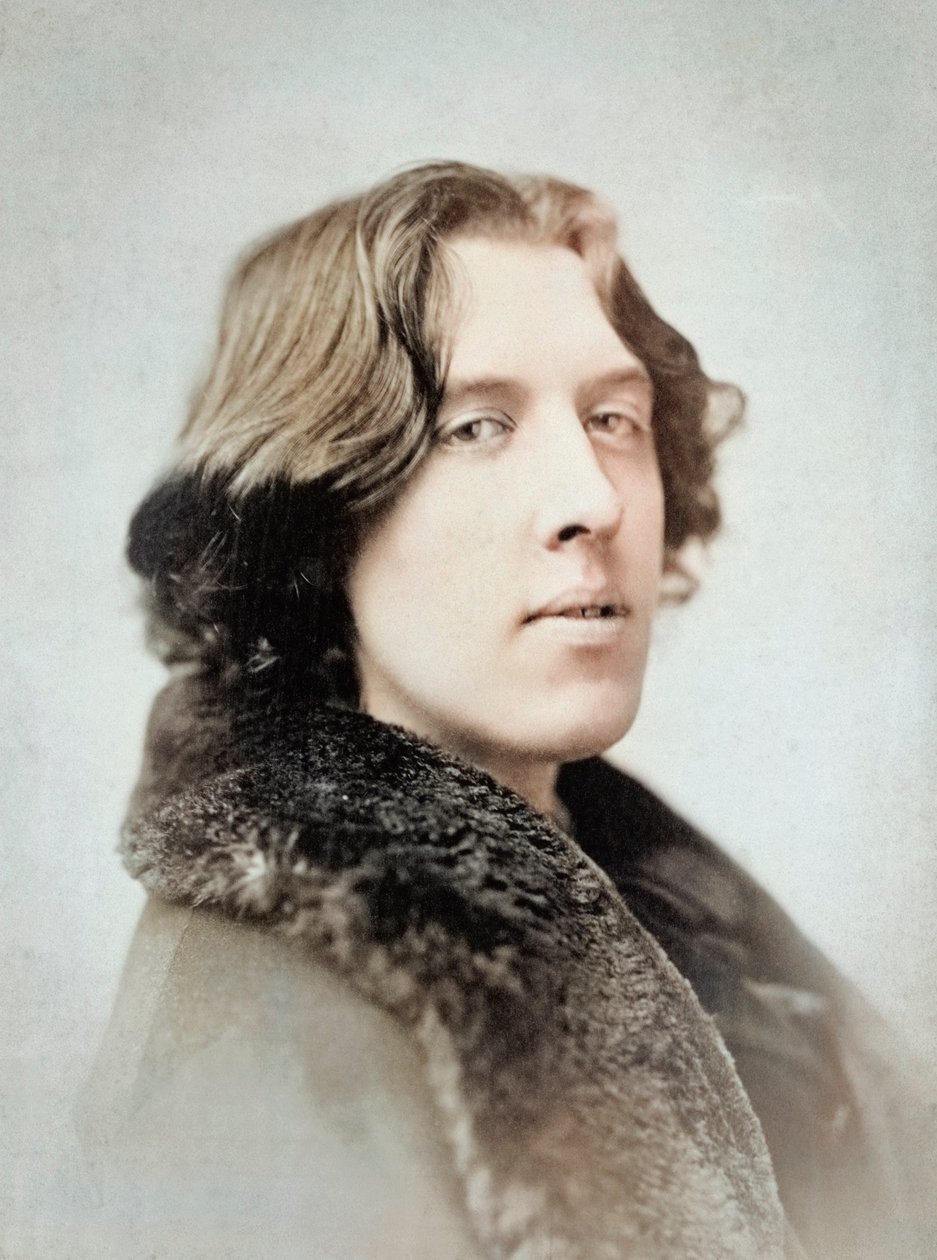 Oscar Wilde, počátek 80. let 19. století (foto) od Napoleon Sarony
