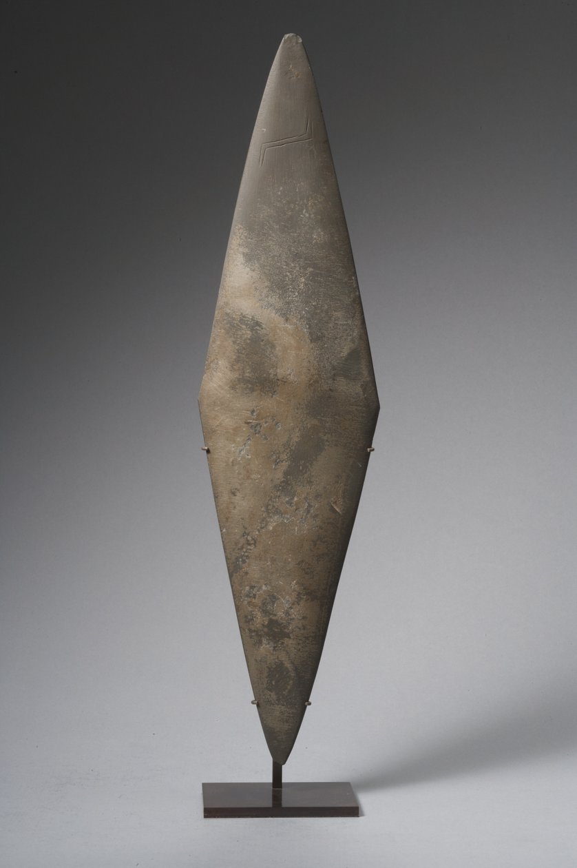 Paleta s hieroglyfem (břidlice) od Naqada I Period Egyptian