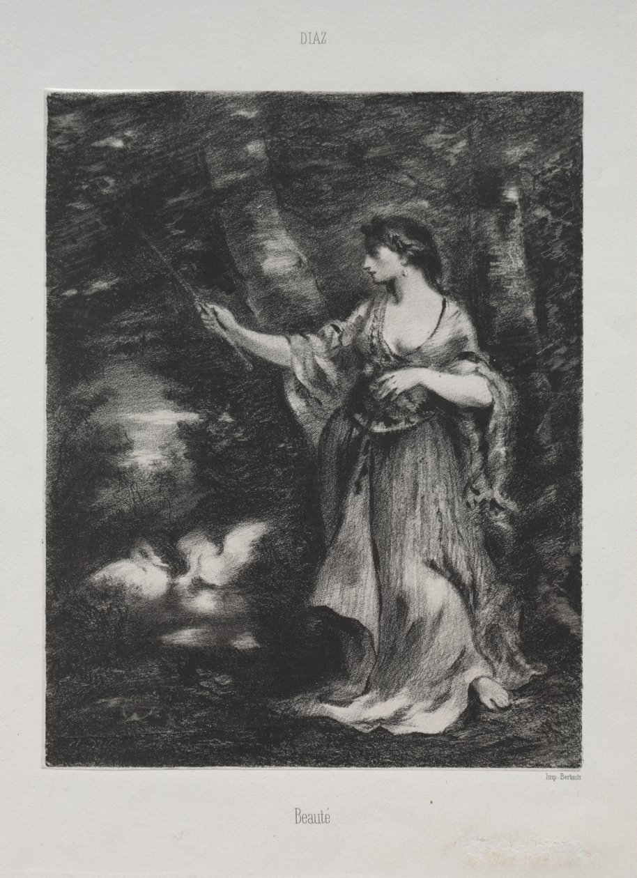 Kráska. od Narcisse Diaz de la Pena