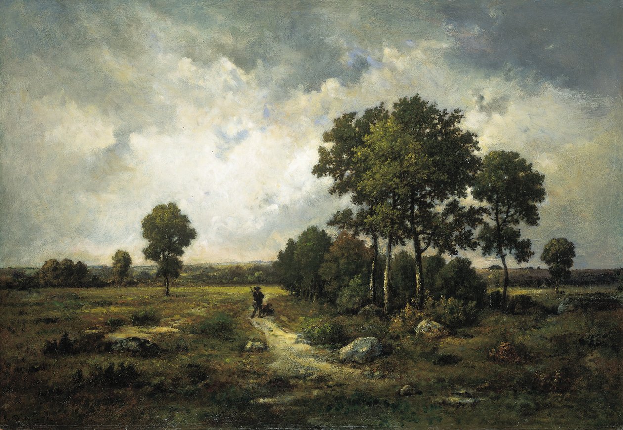 Lovec, 1871 od Narcisse Virgile Diaz de la Peña