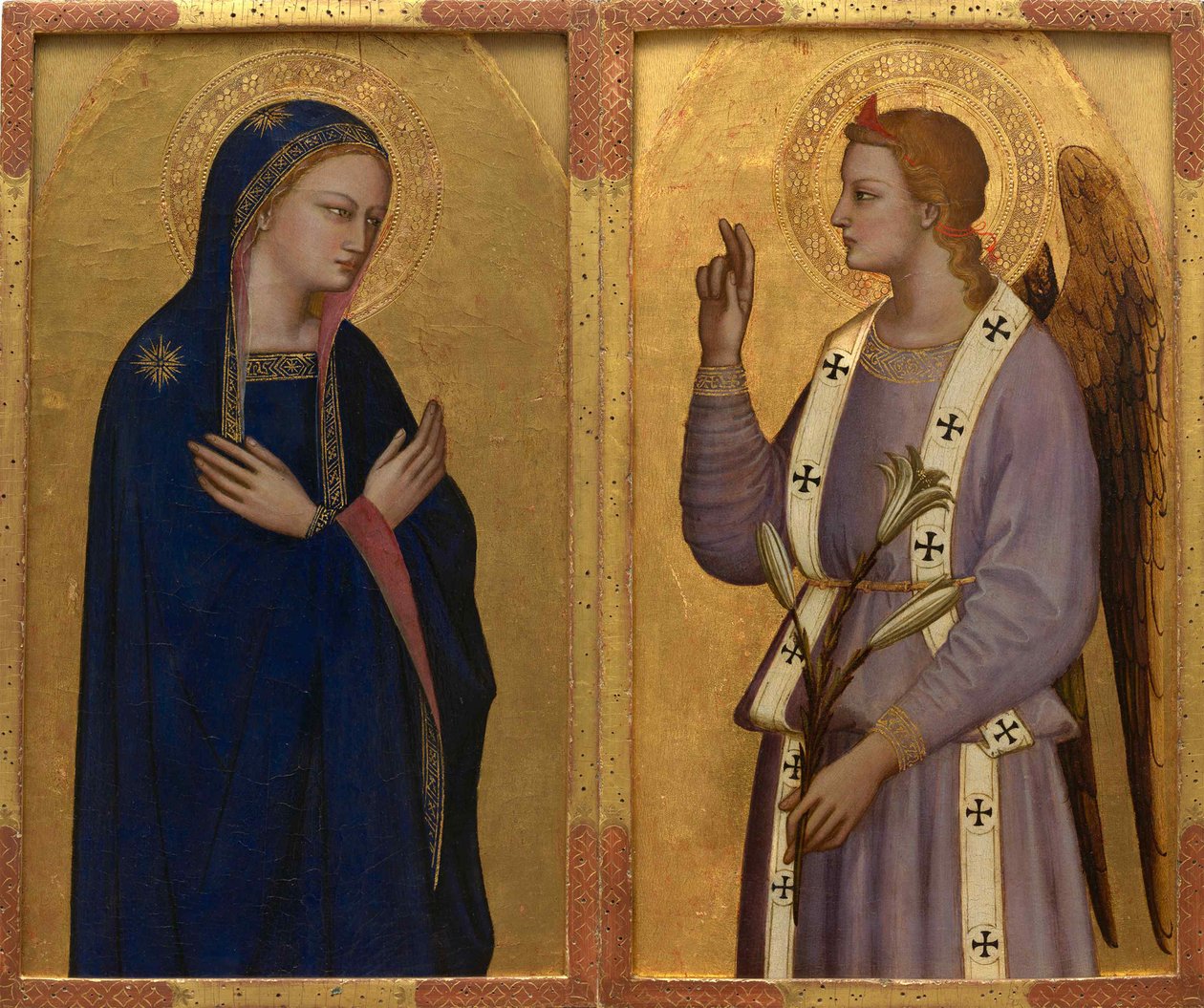 Zvěstování, asi 1350. od Nardo di Cione