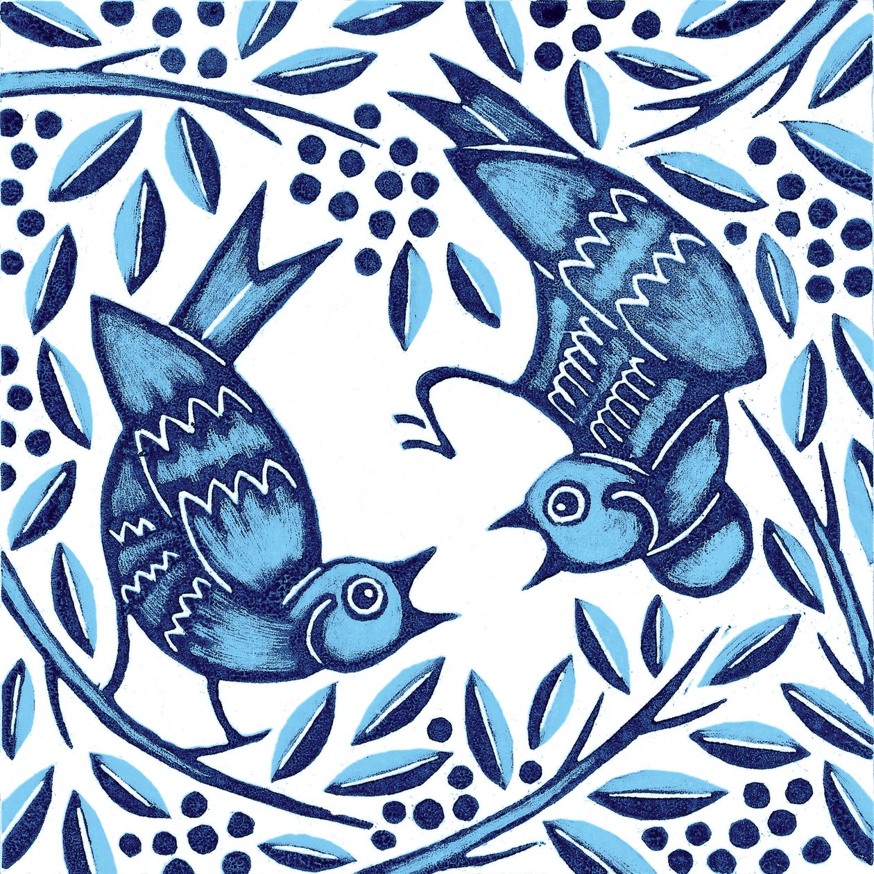 Bluebirds, 2010 od Nat Morley