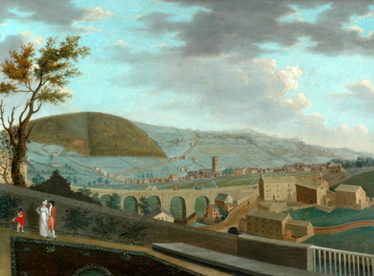 Severozápadní pohled na Halifax, c.1810 od Nathan Theodore Fielding