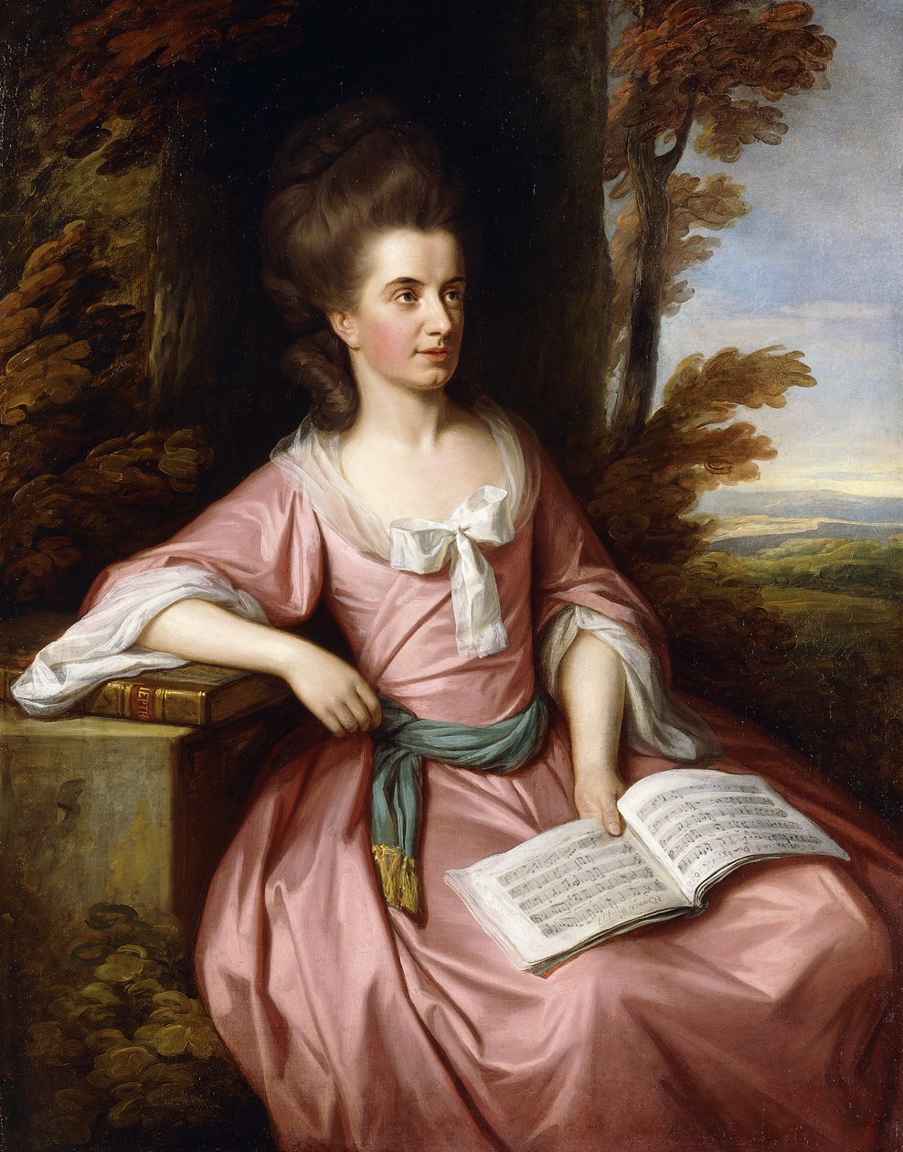 Portrét Marthy Ray od Nathaniel Dance Holland