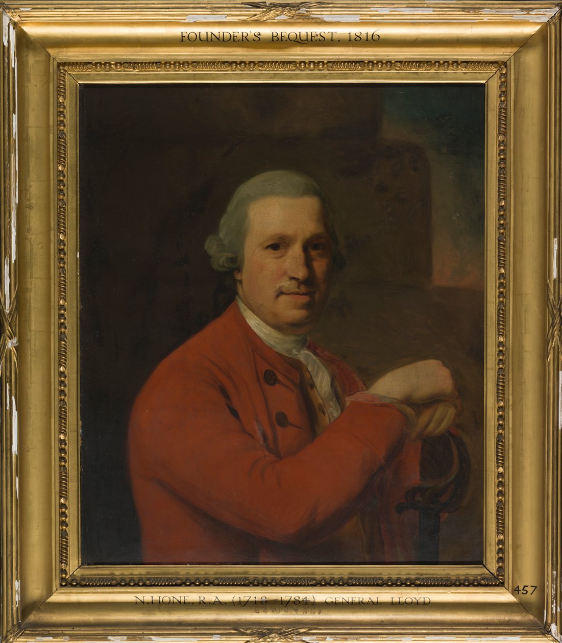 Generál Lloyd, 1773 od Nathaniel Hone