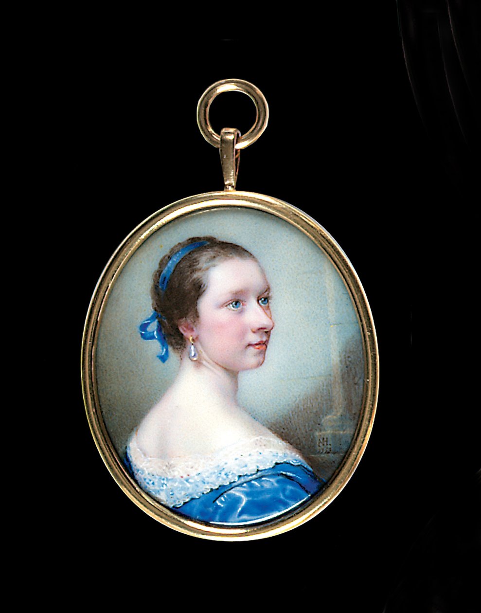 Lydia Garner, 1753 od Nathaniel Hone