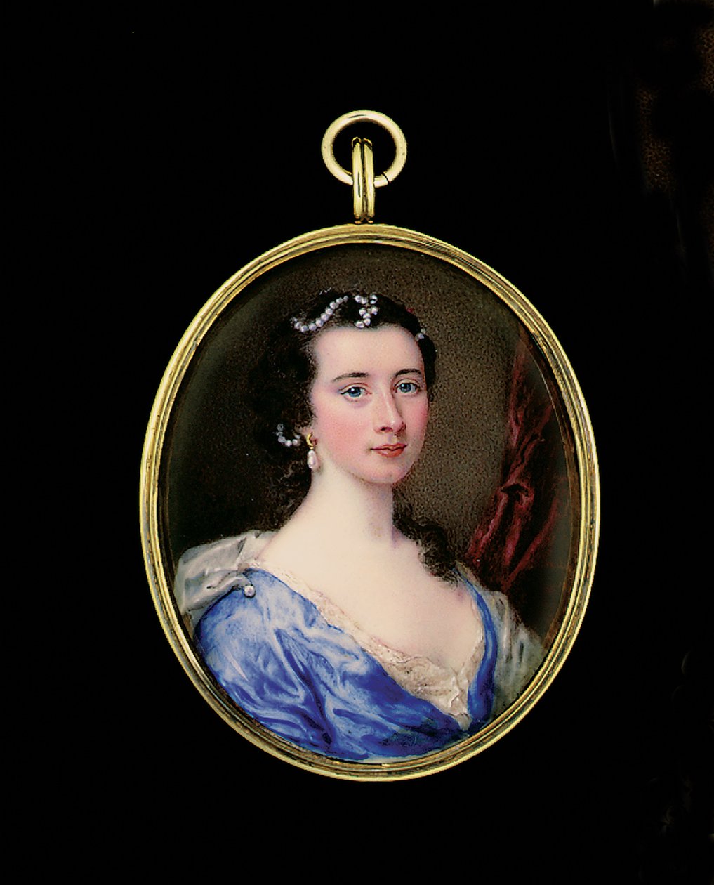 Mary Wilkesová od Nathaniel Hone