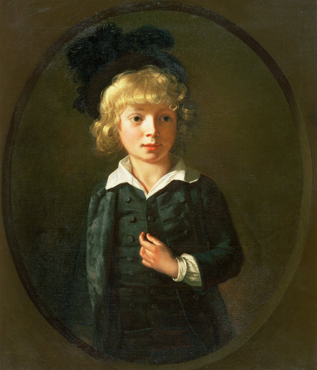 Portrét chlapce od Nathaniel Hone