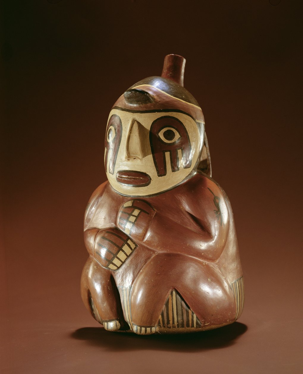 Láhev na figurky, Peru (keramická) od Nazca Culture