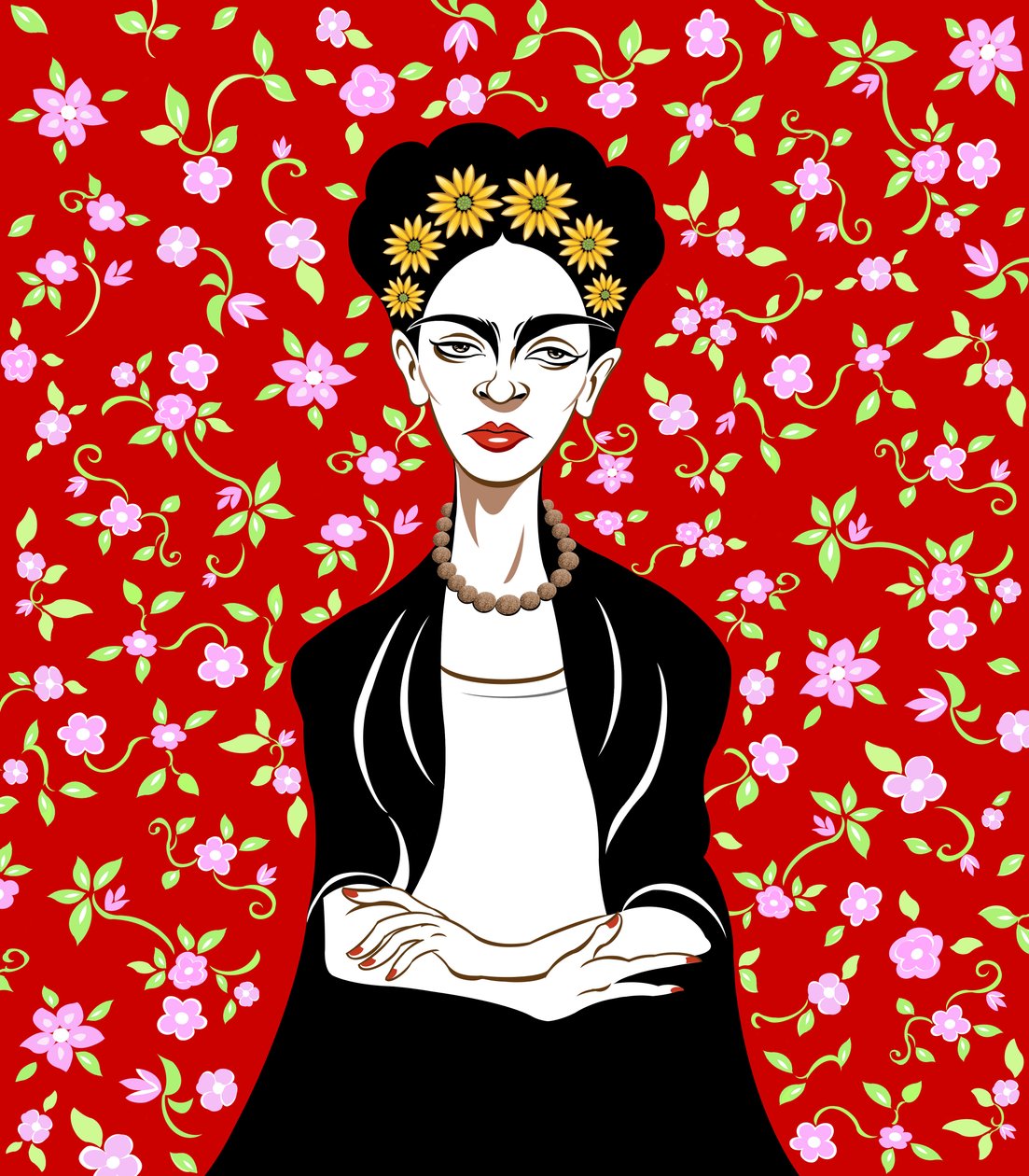 Frida Kahlo, 2018 od Neale Osborne