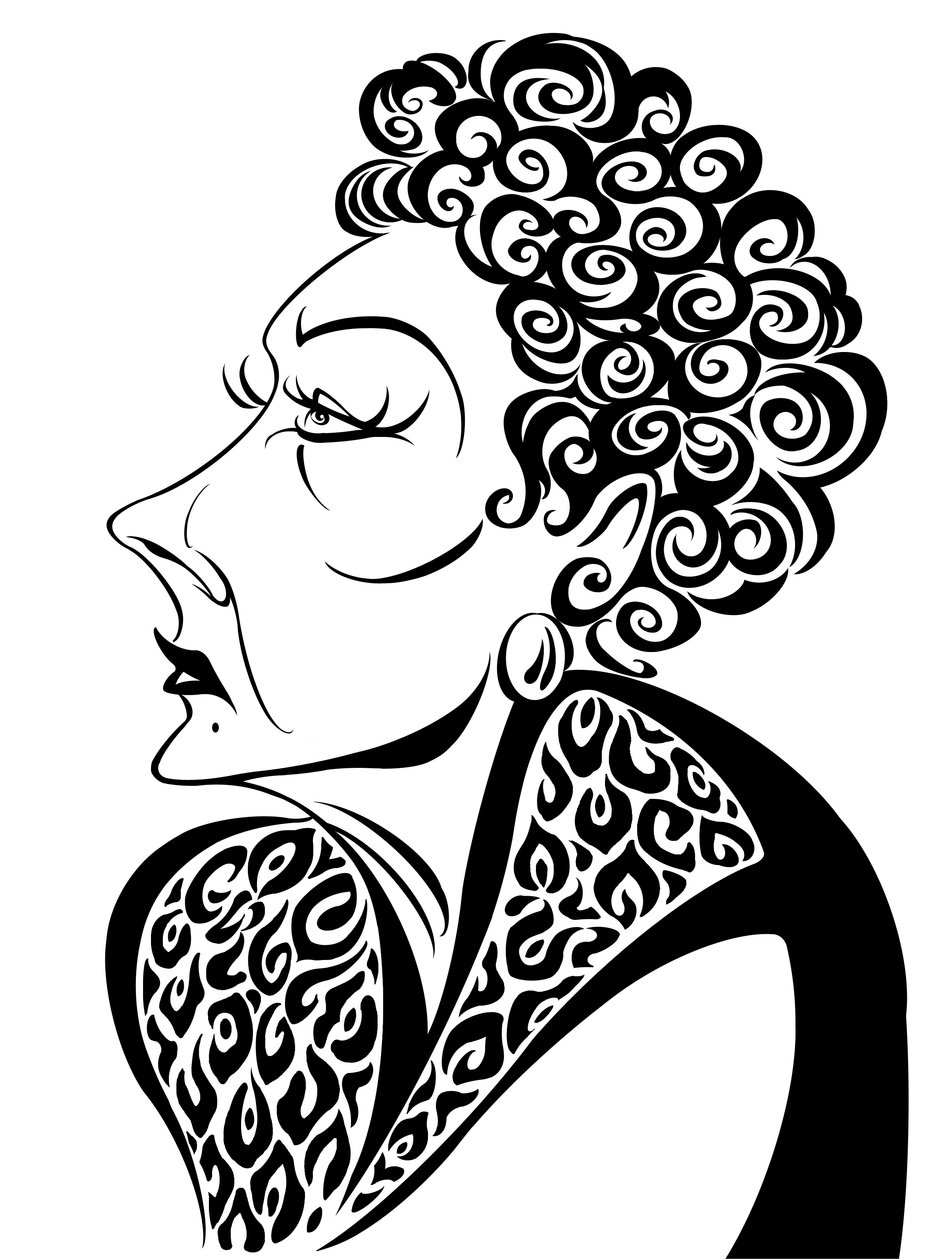 Gloria Swanson, 2018 od Neale Osborne